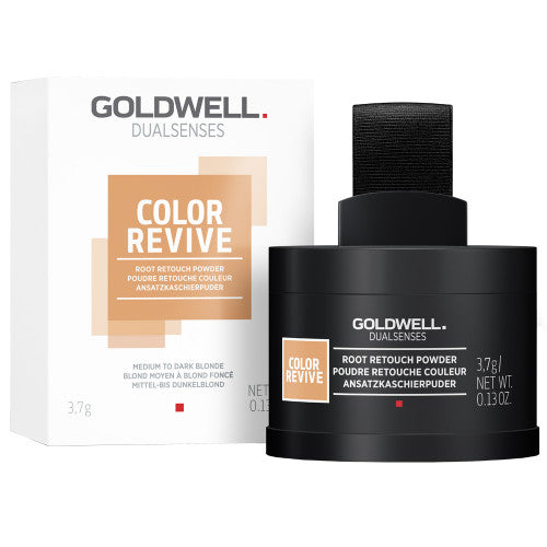 Goldwell Dualsenses Color Revive Root Concealer Powder - Medium to Dark Blonde 3.7 g