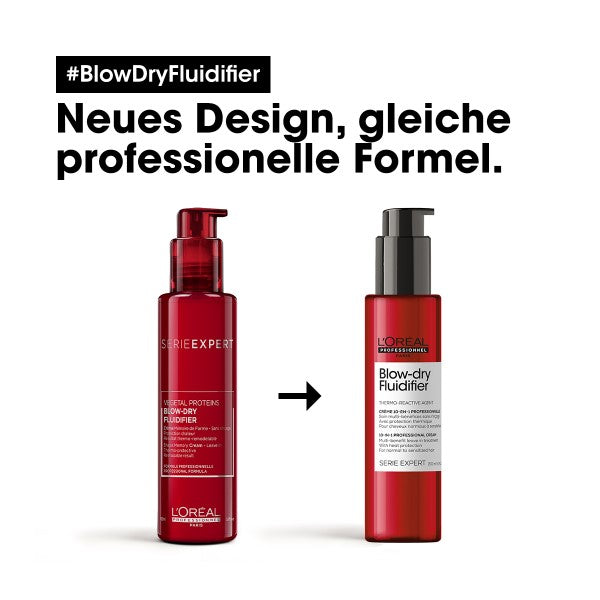 L'Oréal Professionnel Serie Expert Fluidifiant Blow-Dry Sans Rinçage 150 ml - Nouveau