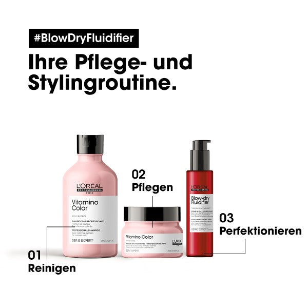 L'Oréal Professionnel Serie Expert Fluidifiant Blow-Dry Sans Rinçage 150 ml - Nouveau