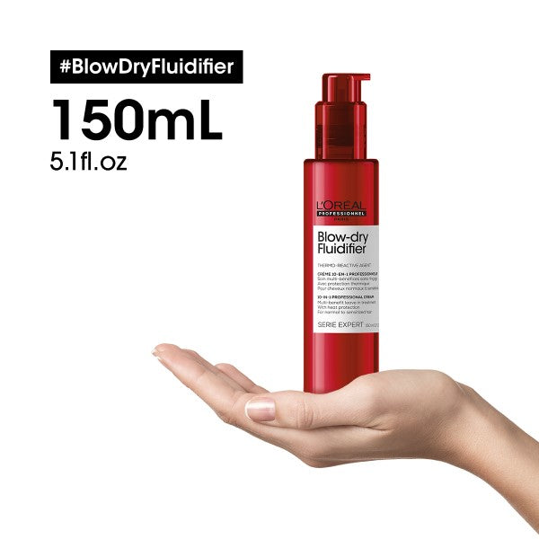 L'Oréal Professionnel Serie Expert Fluidifiant Blow-Dry Sans Rinçage 150 ml - Nouveau