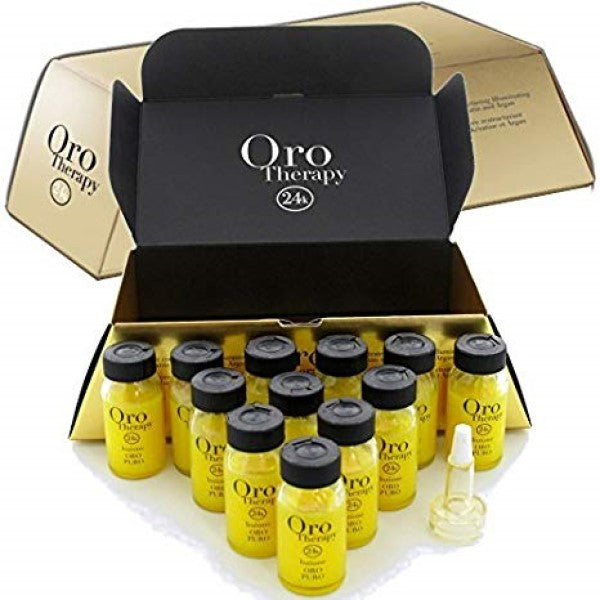 Lotion thérapeutique Fanola Oro Puro 12 x 10 ml