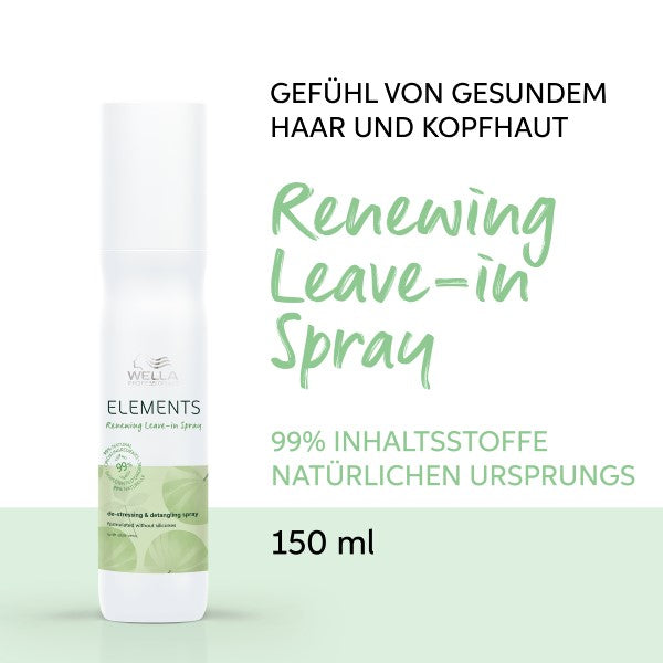 Wella Professionals Elements Spray Régénérant Sans Rinçage 150 ml