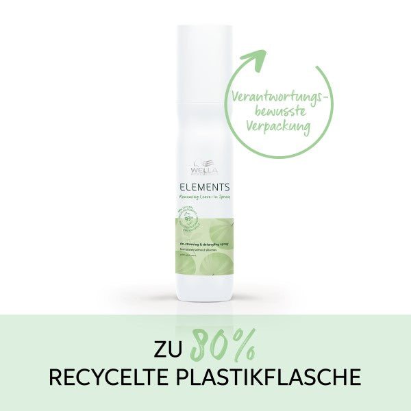 Wella Professionals Elements Spray Régénérant Sans Rinçage 150 ml
