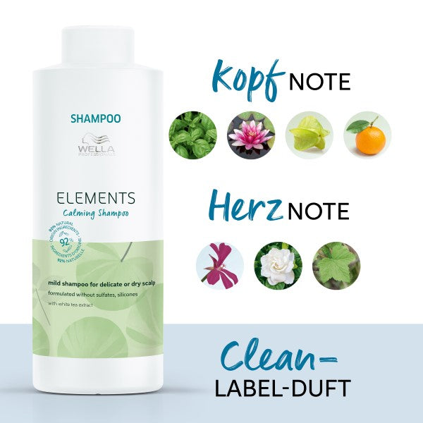 Wella Professionals Elements Shampooing apaisant 1000 ml