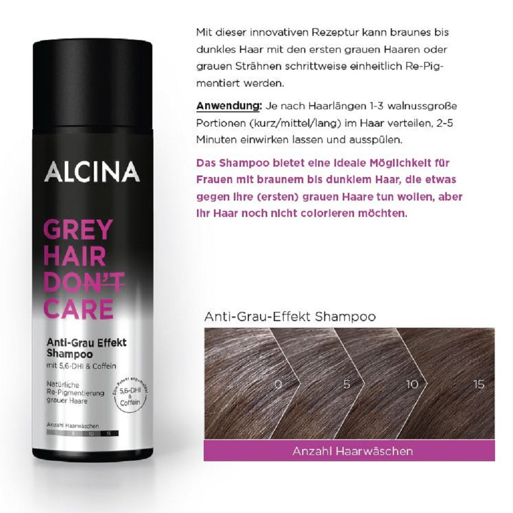 Alcina GRAY HAIR DON'T CARE Shampoo 200ml