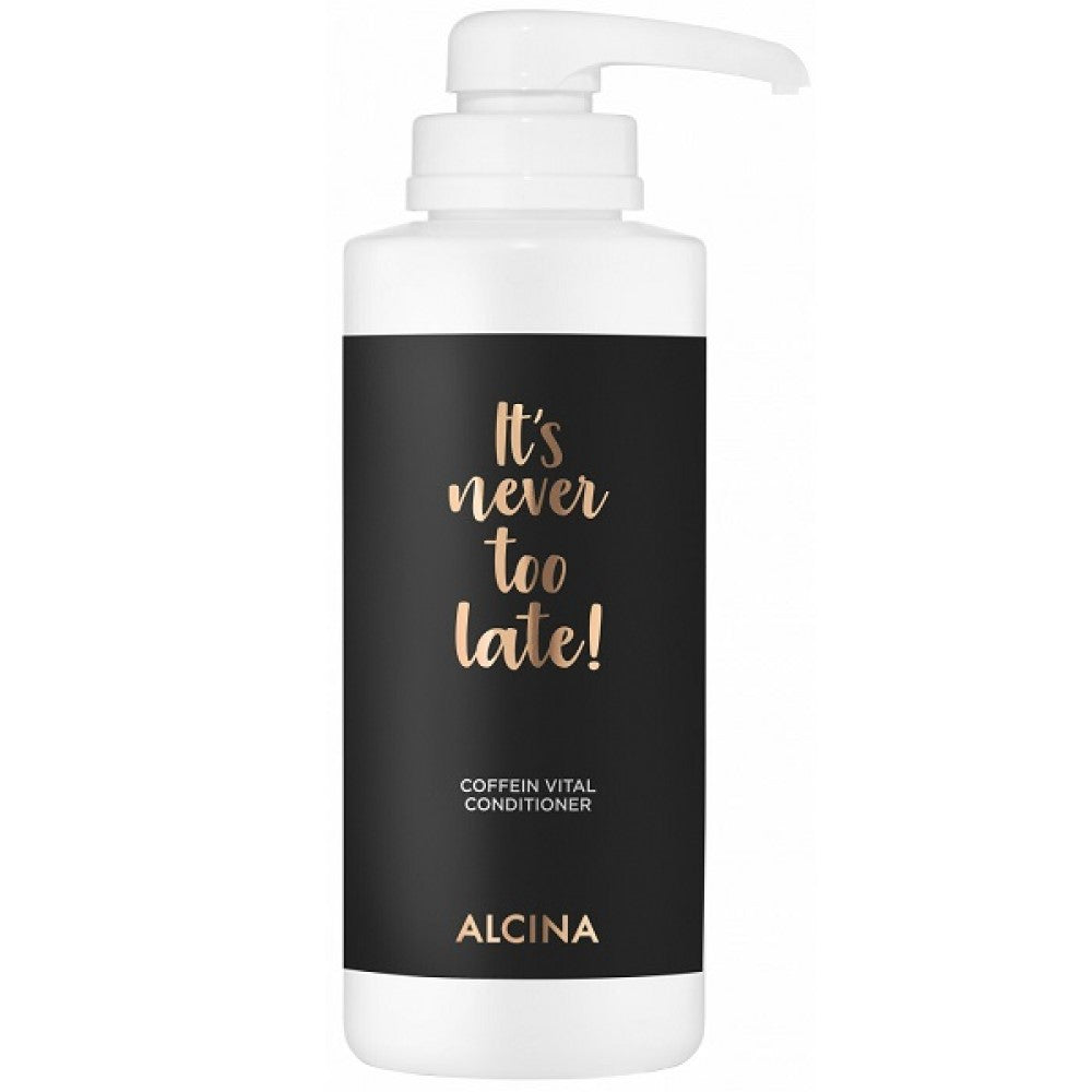 Alcina Il n'est jamais trop tard ! APRÈS-SHAMPOING VITAL À LA CAFÉINE 500 ml