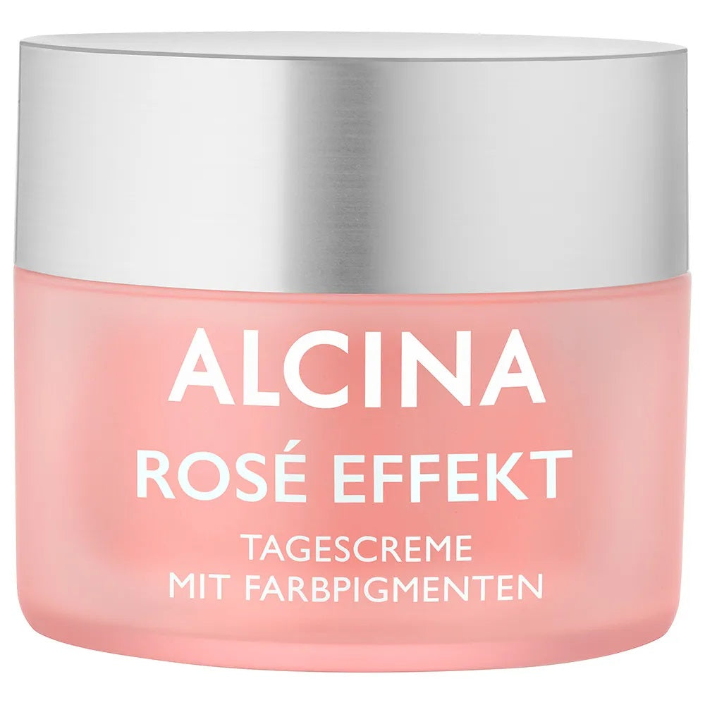 Alcina Coffret Rose Effet Peau - Crème de Jour 50 ml + Crème Yeux 15 ml + Sachet