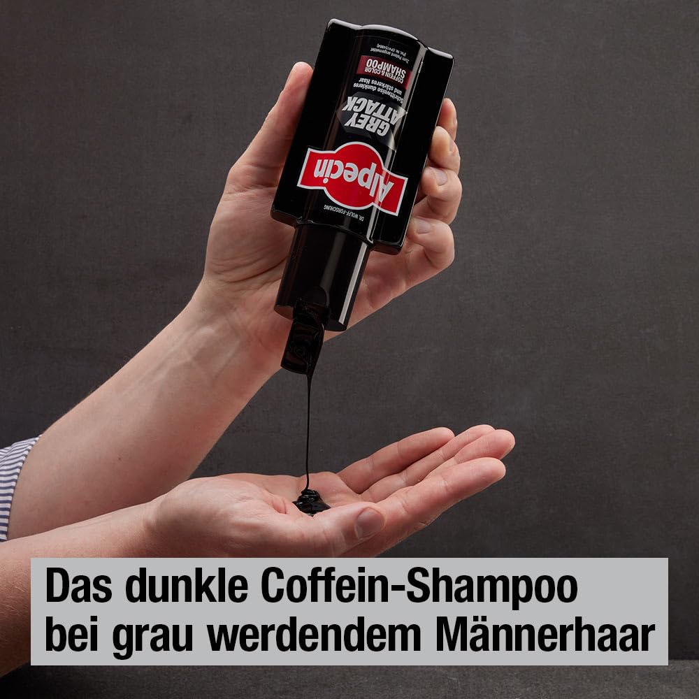 Alpecin Gray Attack Caffeine & Color Shampoo 200 ml