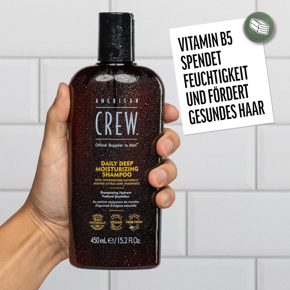 American Crew Shampooing hydratant quotidien en profondeur 1000 ml