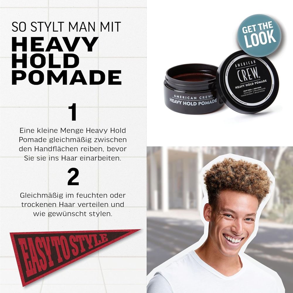 American Crew Pommade tenue lourde 85g