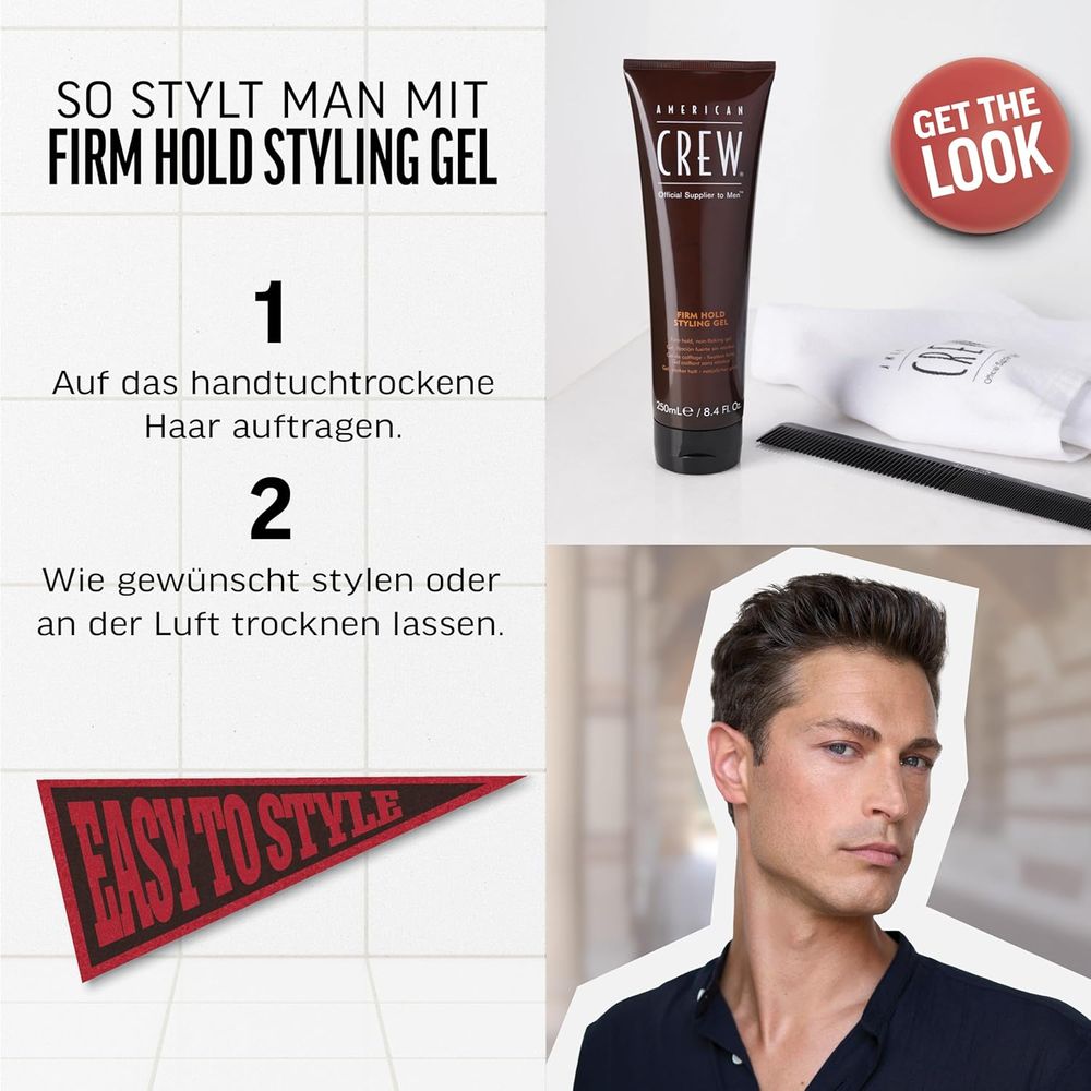 American Crew Style Firm Hold Styling Gel 250ml