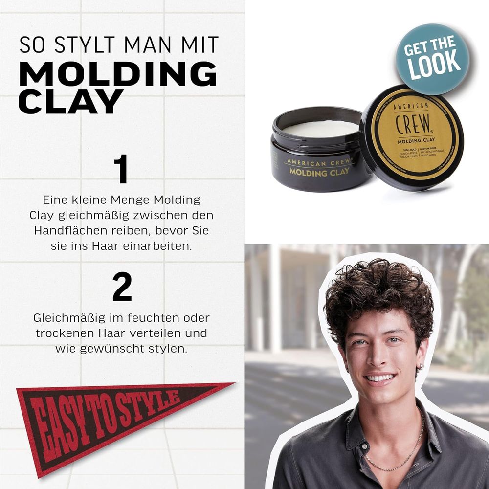 American Crew Style Molding Clay 85g
