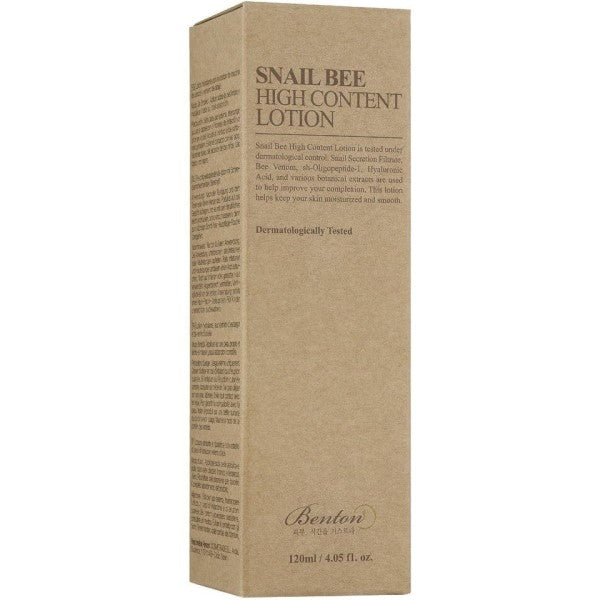 Benton Snail Bee Lotion à haute teneur 120 ml