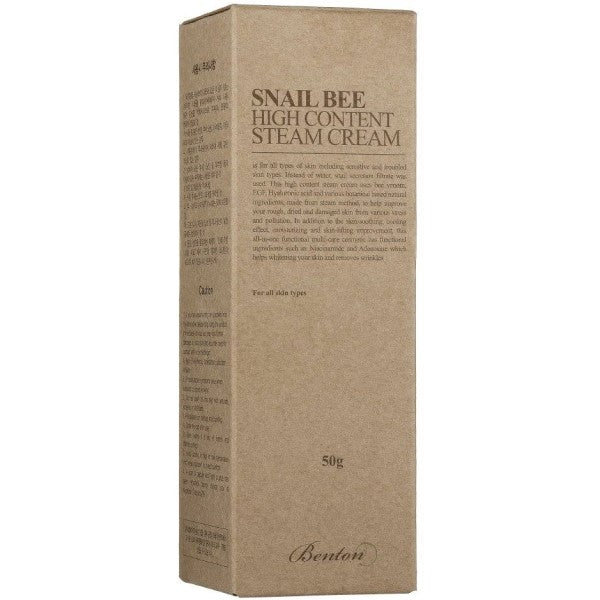 Benton Snail Bee High Content Steam Cream 50g