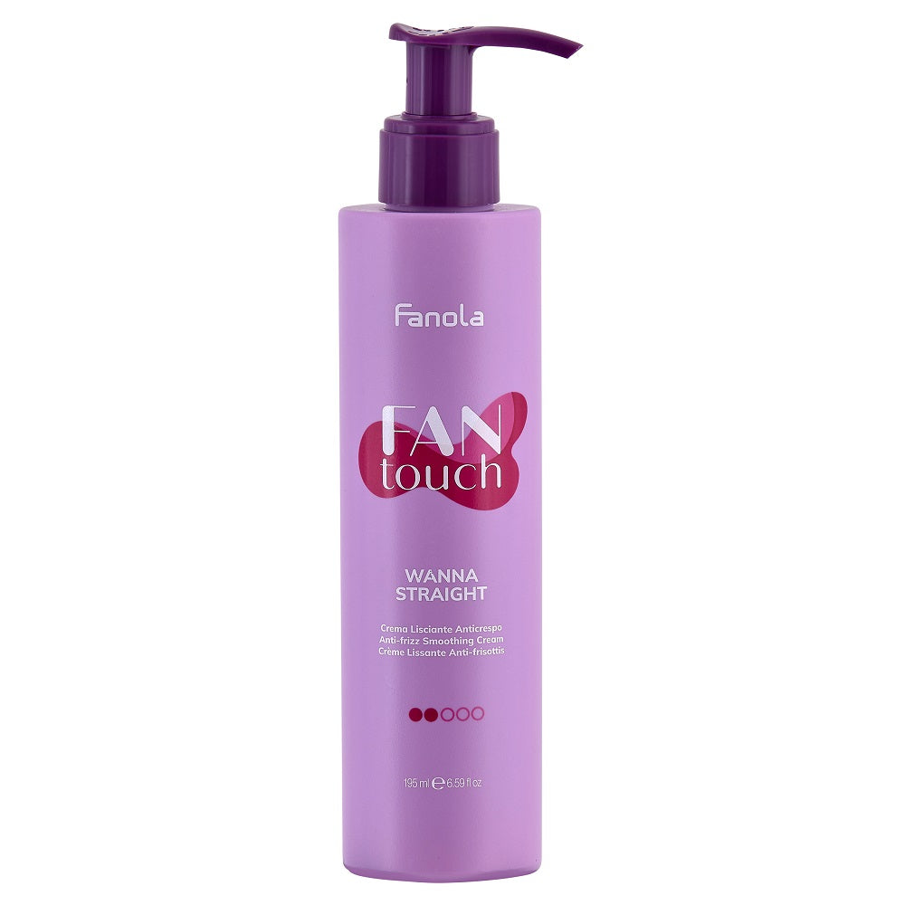 Fanola FANTOUCH Crème Lissante Anti-Frisottis 195 ml - Wanna Straight