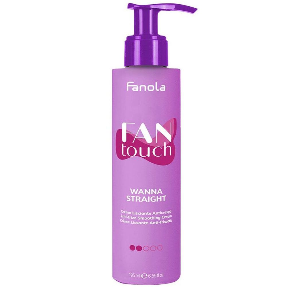 Fanola FANTOUCH Crème Lissante Anti-Frisottis 195 ml - Wanna Straight