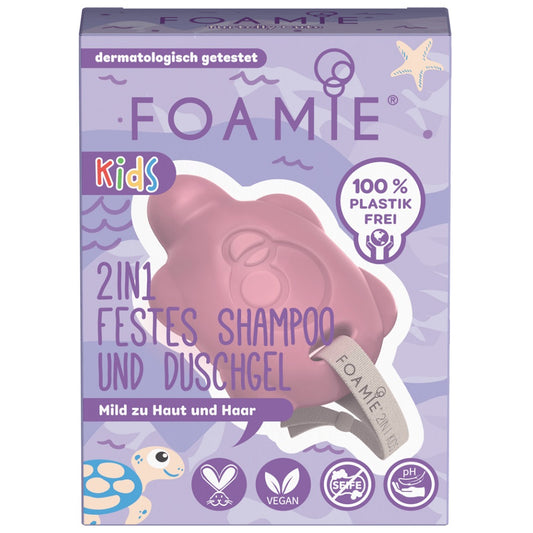Foamie 2in1 Festes Shampoo & Duschgel KIDS - pink
