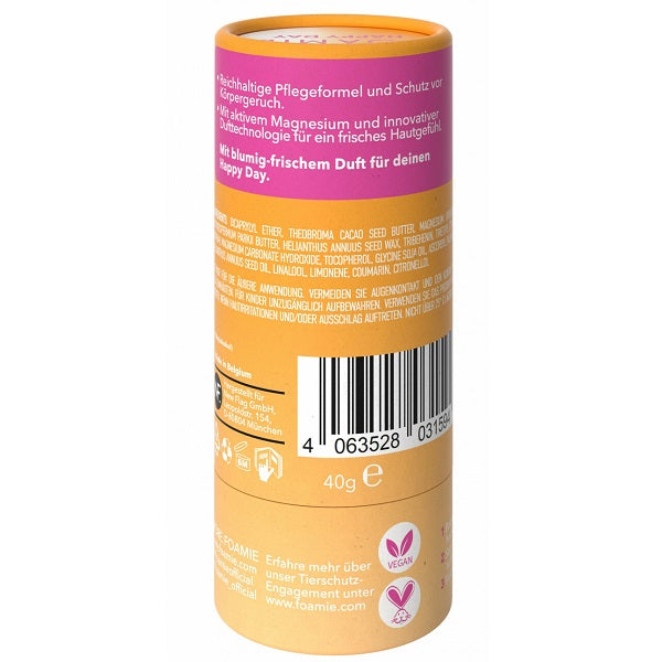 Déodorant Foamie - Happy Day - rose