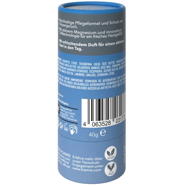 Déodorant Foamie - HOMME Refresh - bleu