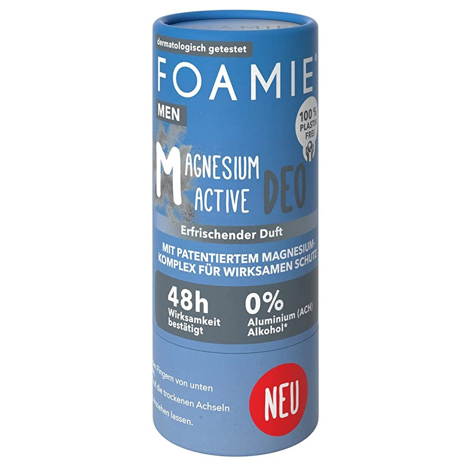 Déodorant Foamie - HOMME Refresh - bleu