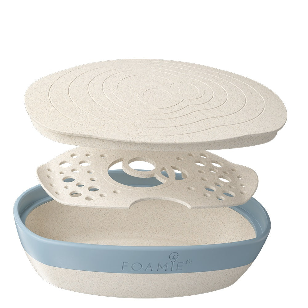 Foamie Travel Buddy - White Blue
