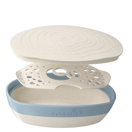 Foamie Travel Buddy - Weiß Blau