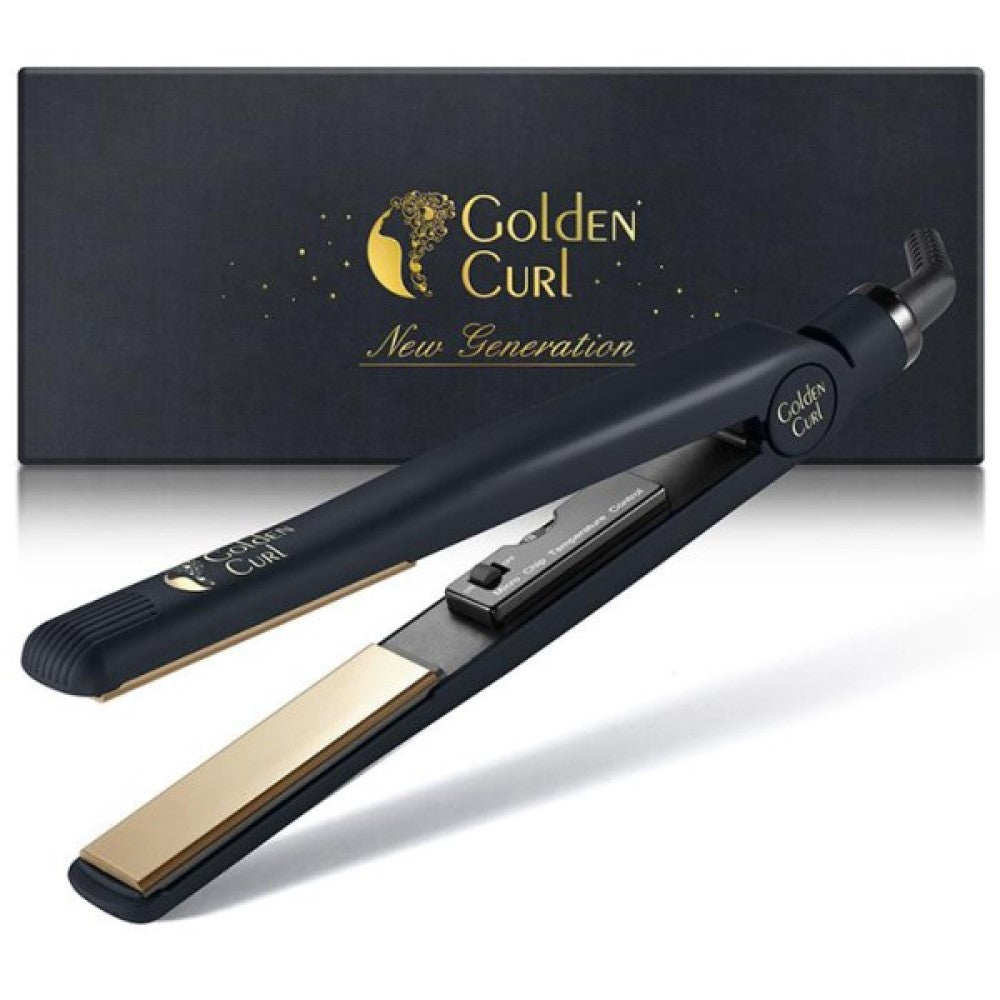 Golden Curl The Gold Glätteisen Schwarz