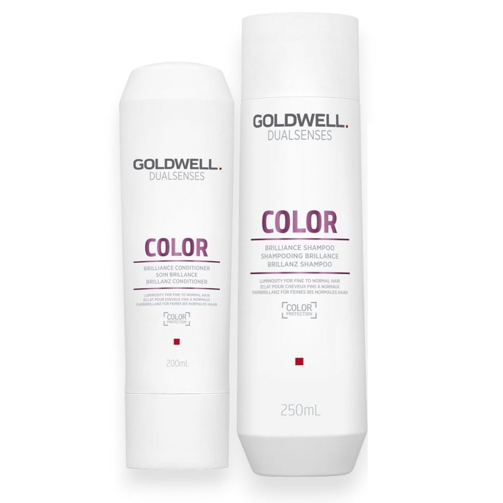 Goldwell Dualsenses Color Brilliance Set - Shampoo 250ml + Conditioner 200ml