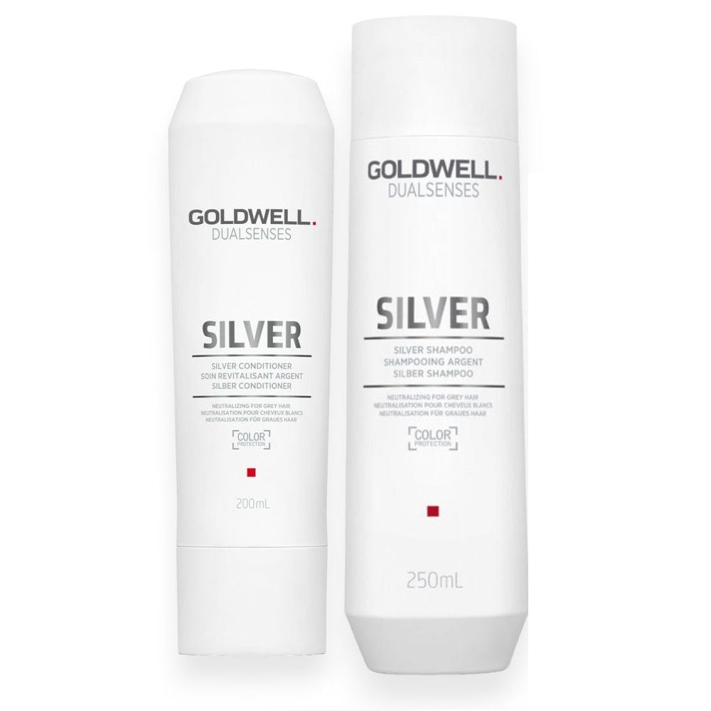 Goldwell Dualsenses Silver Set - Shampoo 250ml + Conditioner 200ml