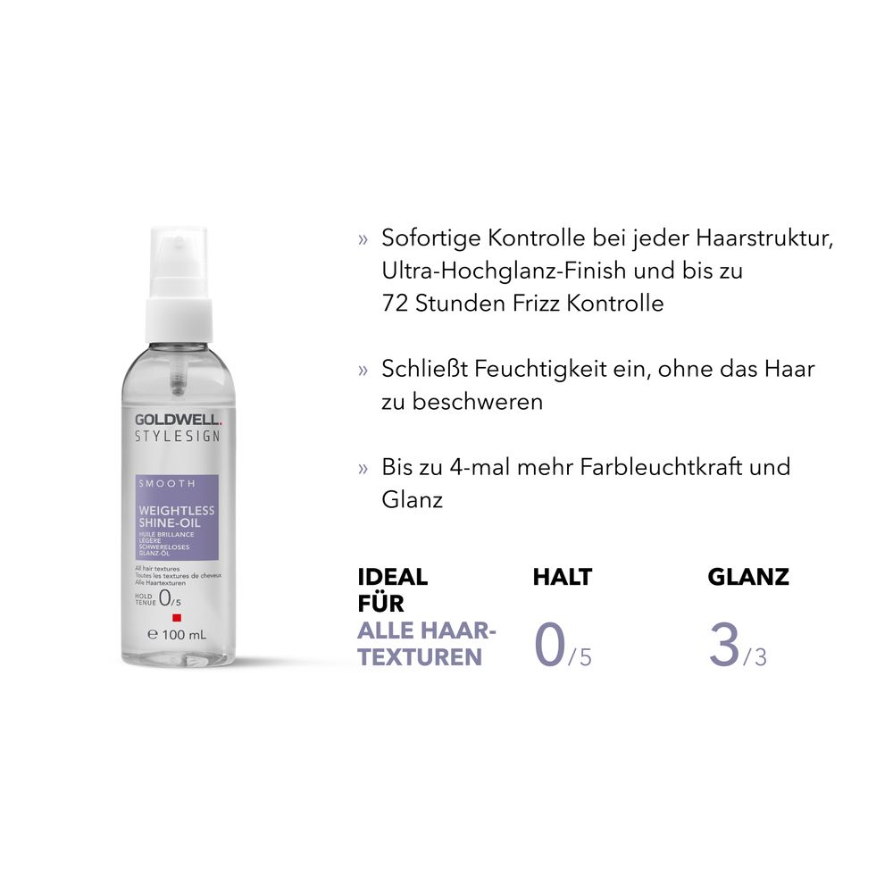 Goldwell StyleSign Huile Brillance Légère 100 ml