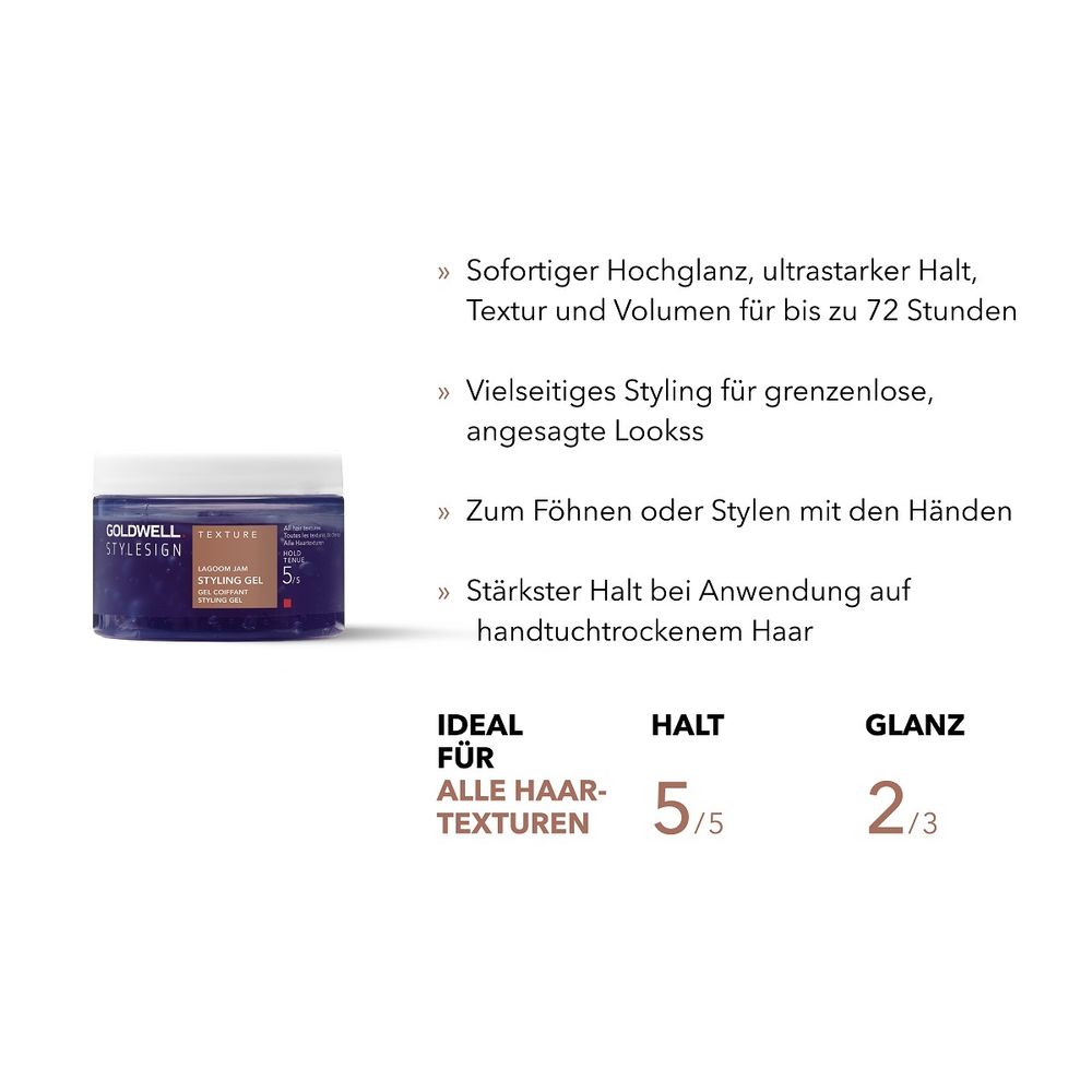 Goldwell StyleSign Gel Coiffant Lagoom Jam 200 ml - XL