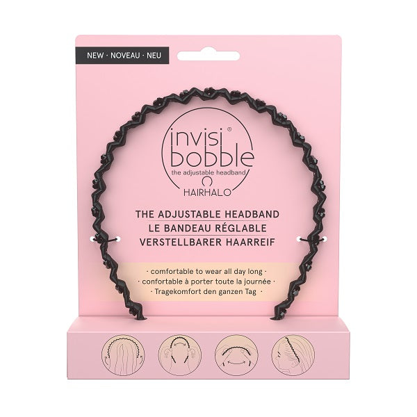 Invisibobble HAIRHALO True Dark Sparkle