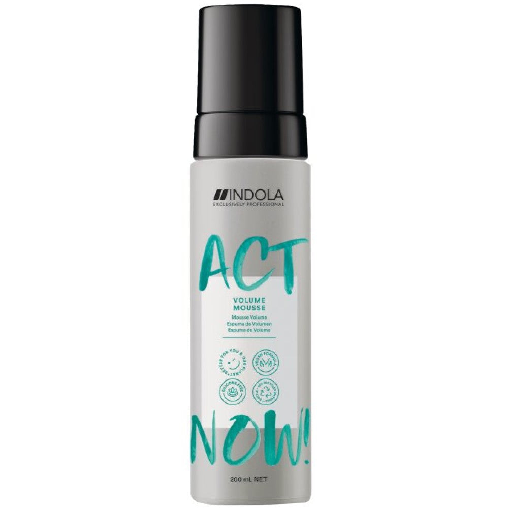 Indola Act Now! Non-Aerosol Volume Mousse 200 ml
