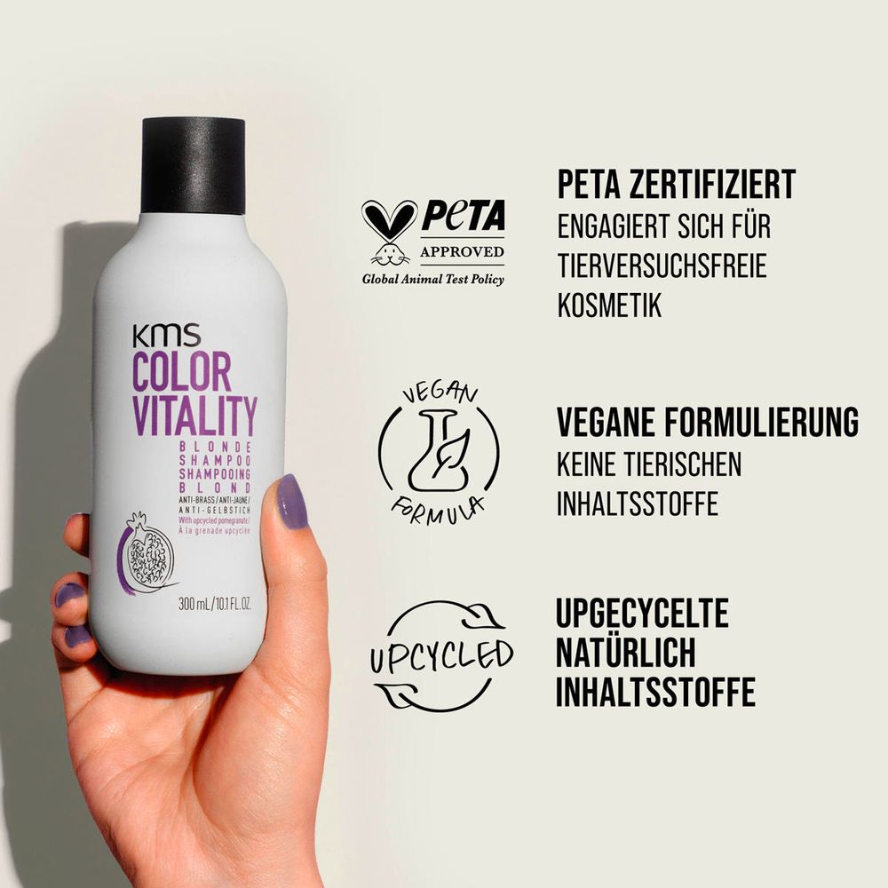 KMS Colorvitality Blonde Shampoo 300 ml