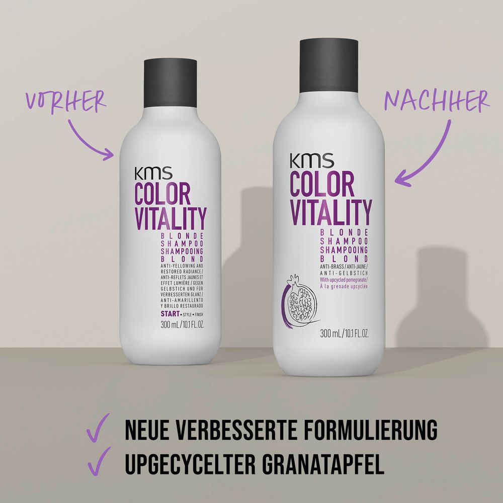 KMS Colorvitality Blonde Shampoo 300 ml