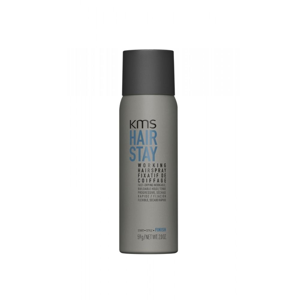 KMS Hairstay Working Spray 75ml - travel size