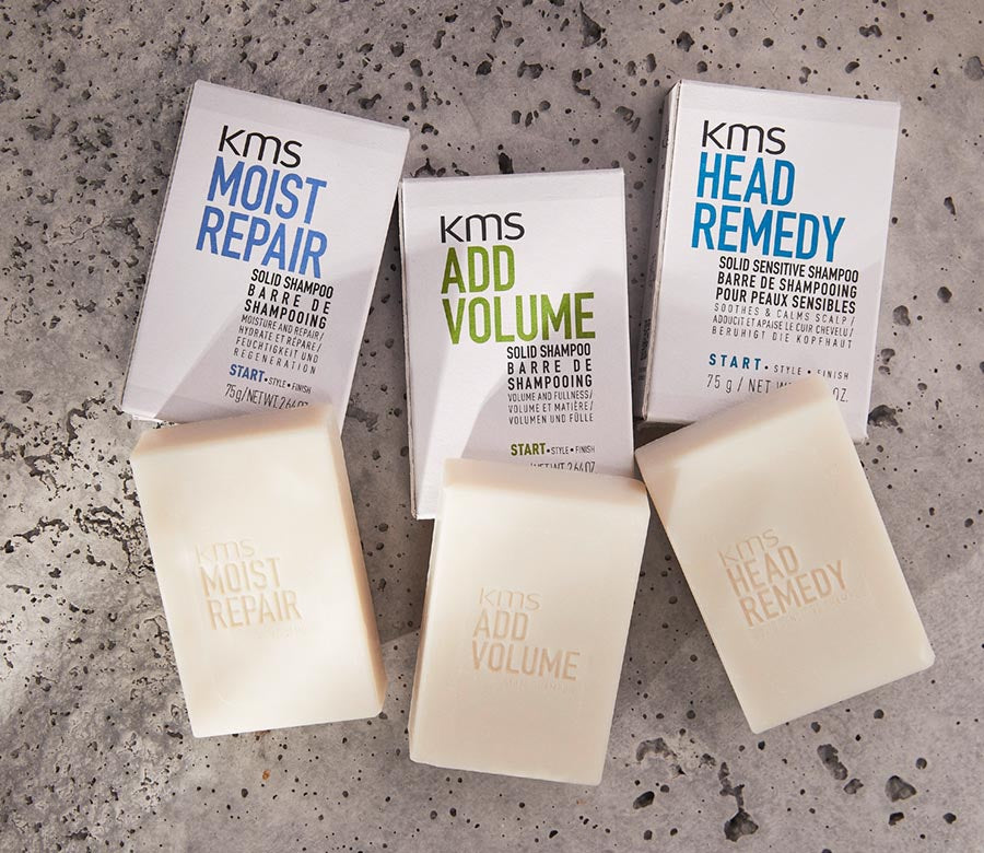 KMS Addvolume Solid Shampoo 75g - solid shampoo