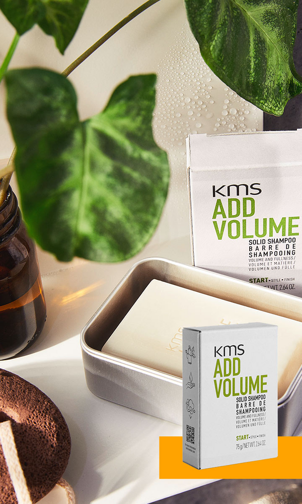 KMS Addvolume Solid Shampoo 75g - solid shampoo