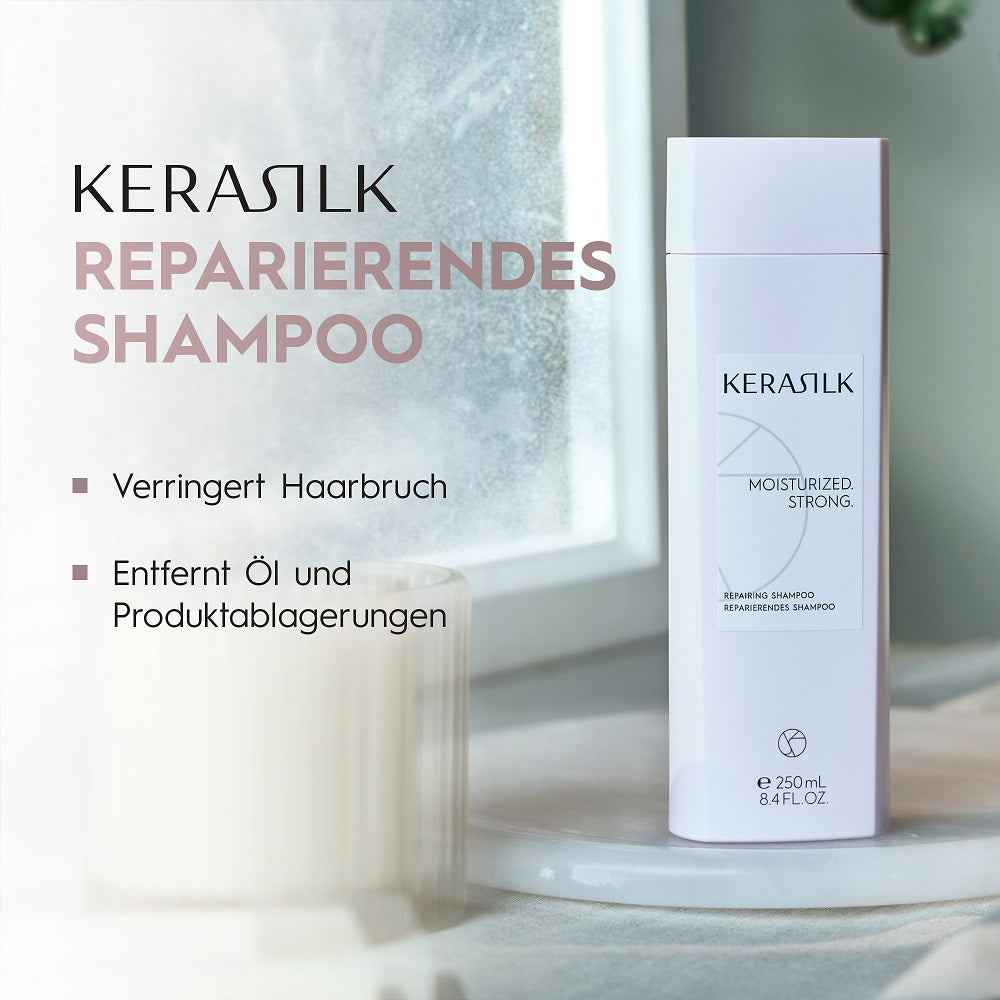 Kerasilk Recovery Geschenkset - Reparierendes Shampoo 250 ml + Conditioner 200 ml