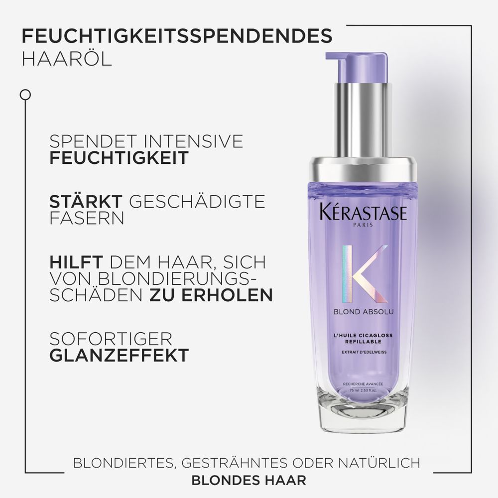 Kérastase Blond Absolu l’Huile Cicagloss Full Pack 75 ml - Refillable