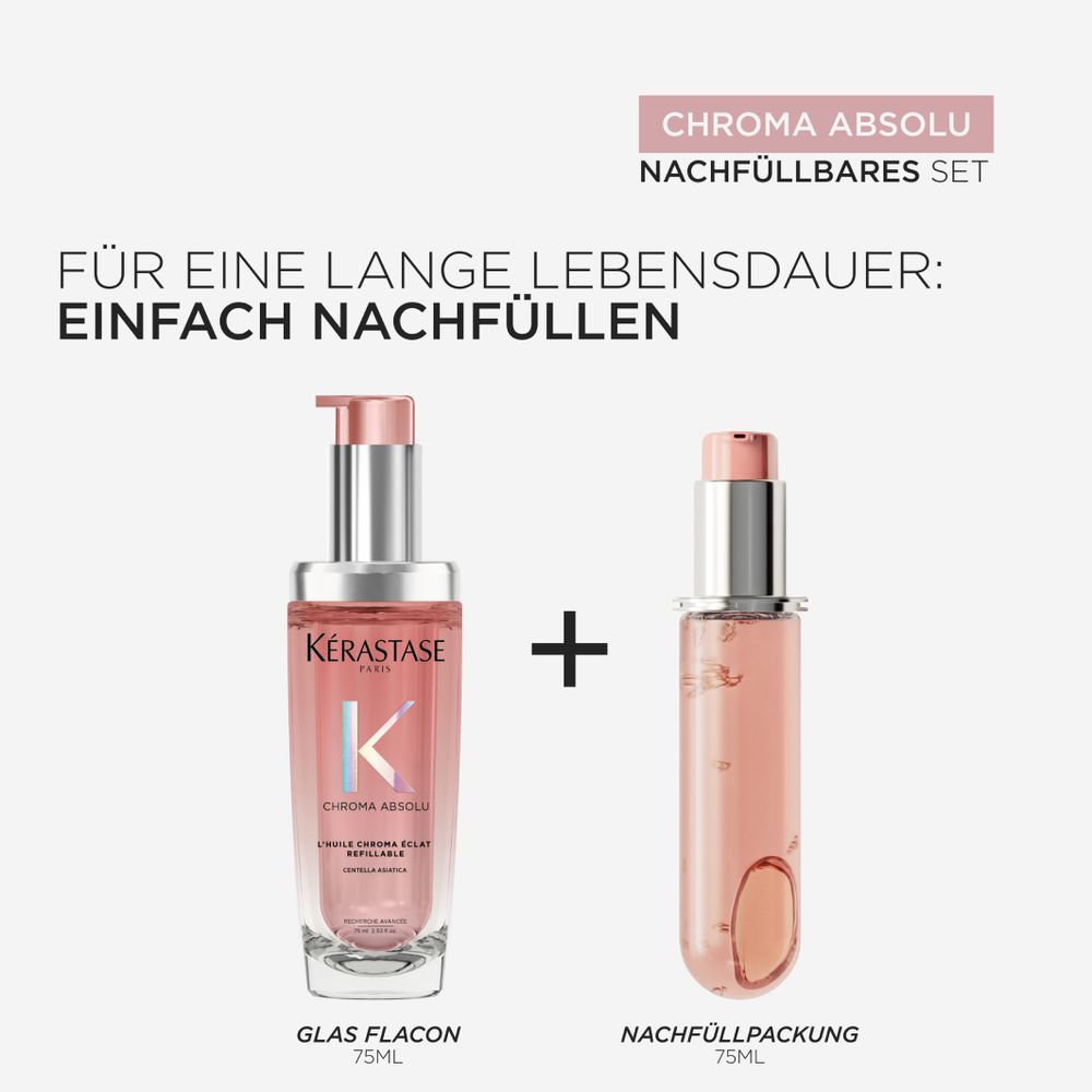 Kèrastase Chroma Absolu l‘Huile Èclat Full Pack 75 ml - Refillable