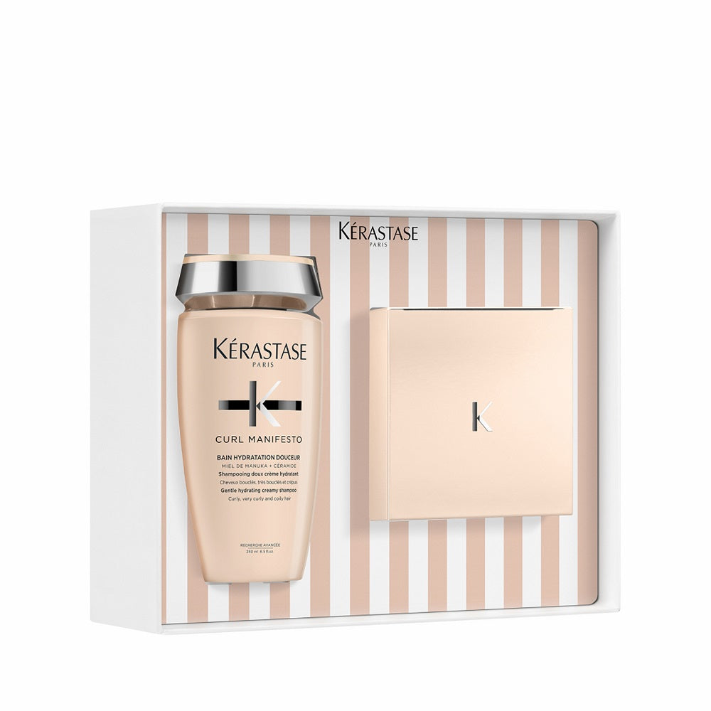Kèrastase Curl Manifesto Masque Coffret Printemps - Bain Hydratation Douceur 250 ml + Masque Beurre Haute Nutrition 200 ml