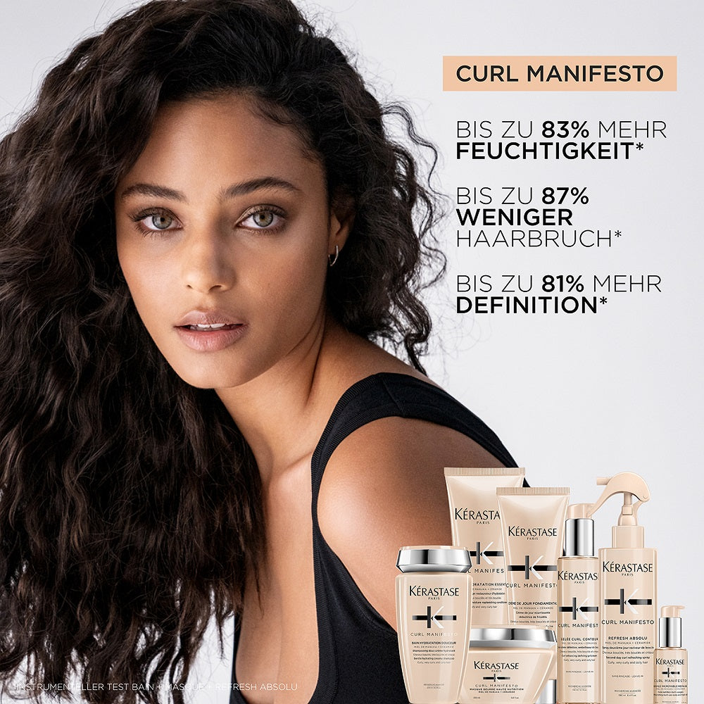 Kèrastase Curl Manifesto Masque Coffret Printemps - Bain Hydratation Douceur 250 ml + Masque Beurre Haute Nutrition 200 ml