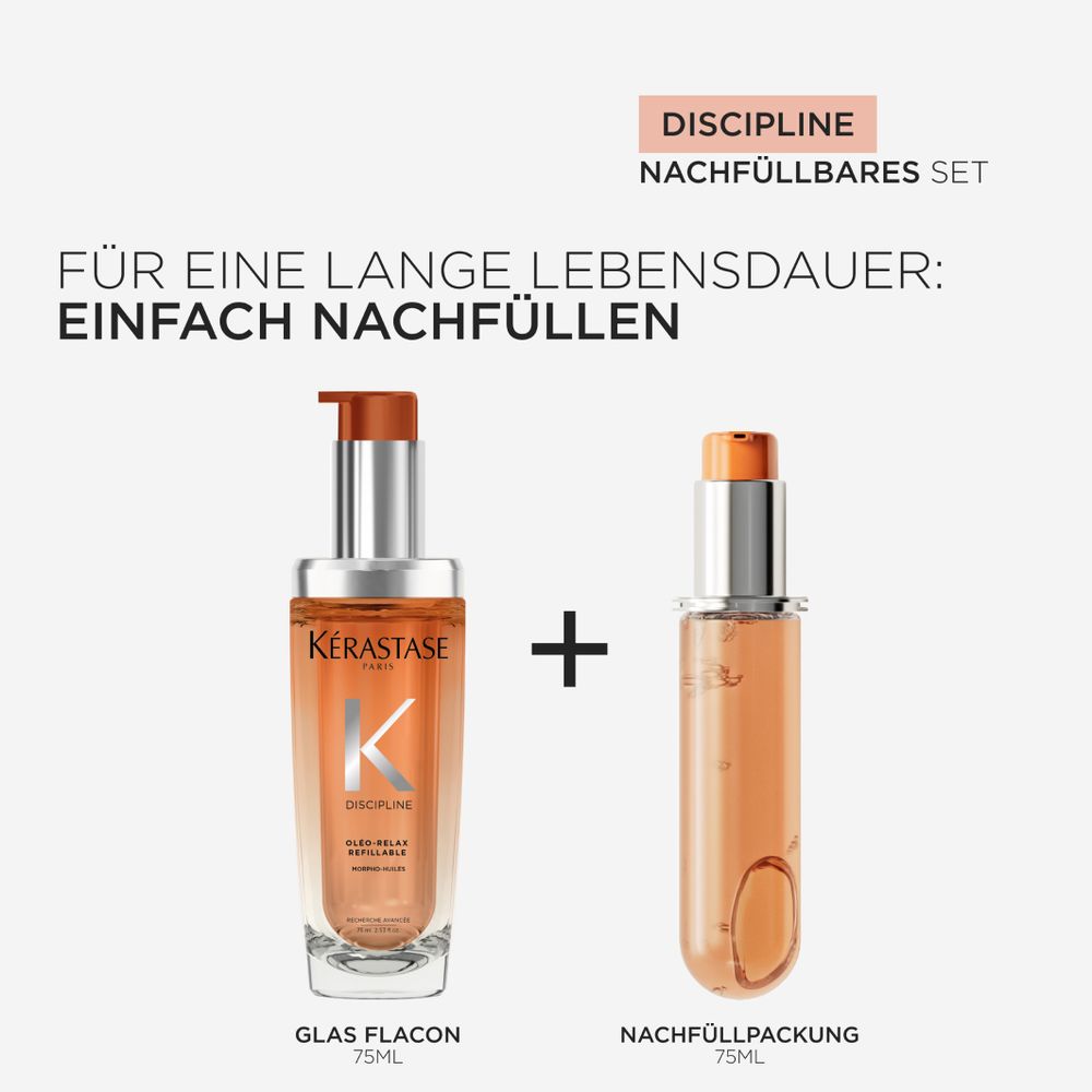 Kérastase Discipline Olea-Relax Pack Complet 75 ml - Rechargeable
