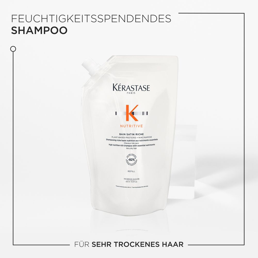 Kérastase Nutritive Bain Satin Riche Recharge Pochette 500 ml