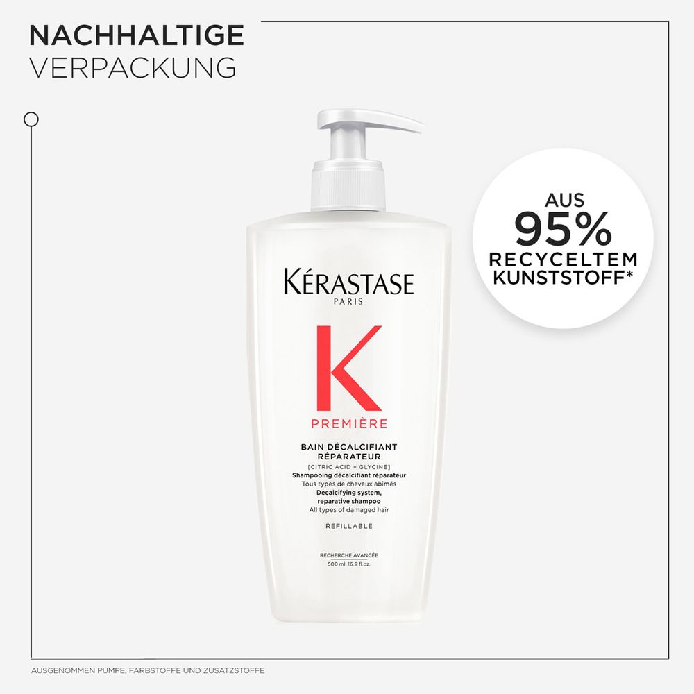 Kèrastase Première Bain Première Décalcifiant Recharge Bundle - Shampoing 500 ml + recharge 500 ml
