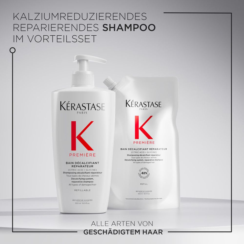 Kèrastase Première Bain Première Décalcifiant Recharge Bundle - Shampoing 500 ml + recharge 500 ml