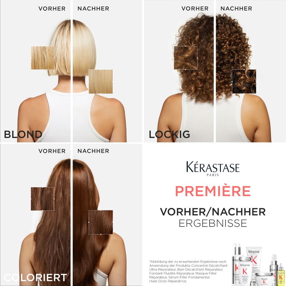 Kèrastase Première Bain Première Décalcifiant Recharge Bundle - Shampoing 500 ml + recharge 500 ml