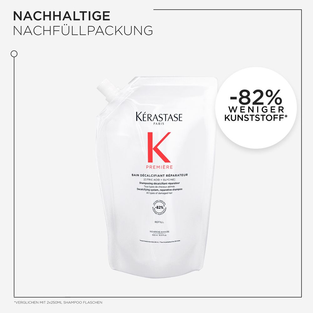 Kèrastase Première Bain Première Décalcifiant Recharge Bundle - Shampoing 500 ml + recharge 500 ml