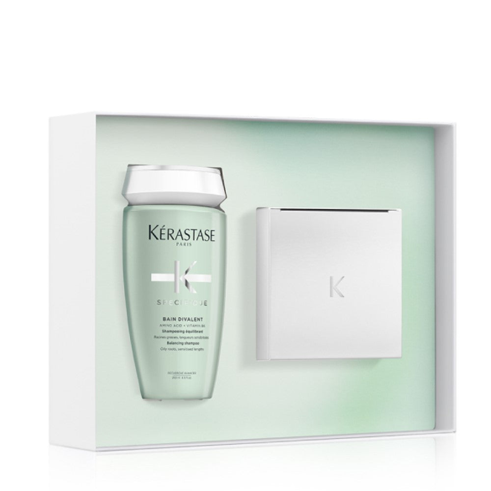 Kérastase Divalent Masque Coffret Printemps - Bain Divalent 250 ml - Masque Réhydratant 200 ml